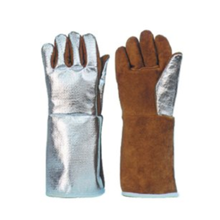 Luva Térmica aluminizada com palma em Courotherm